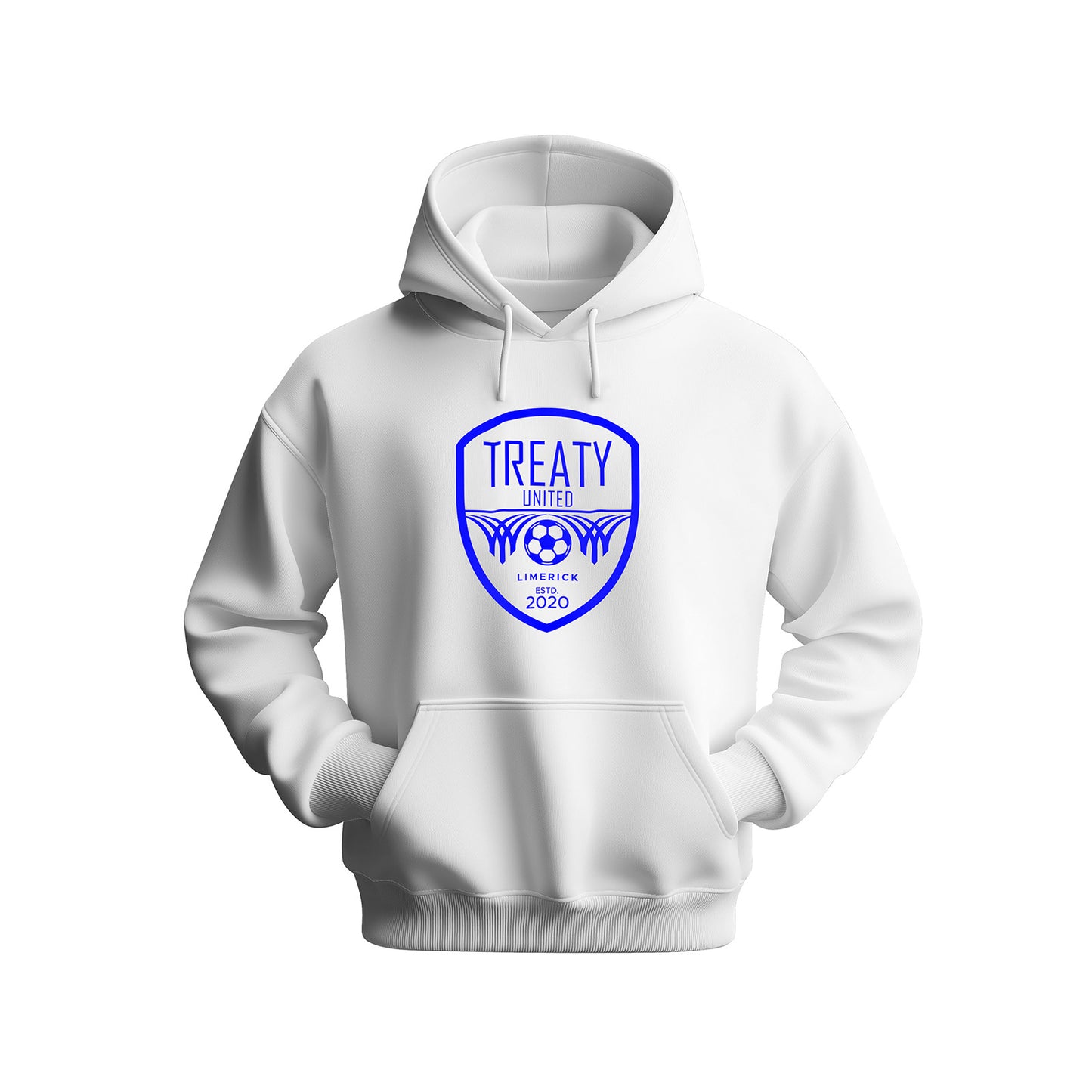Treaty United Crested Hoodies White