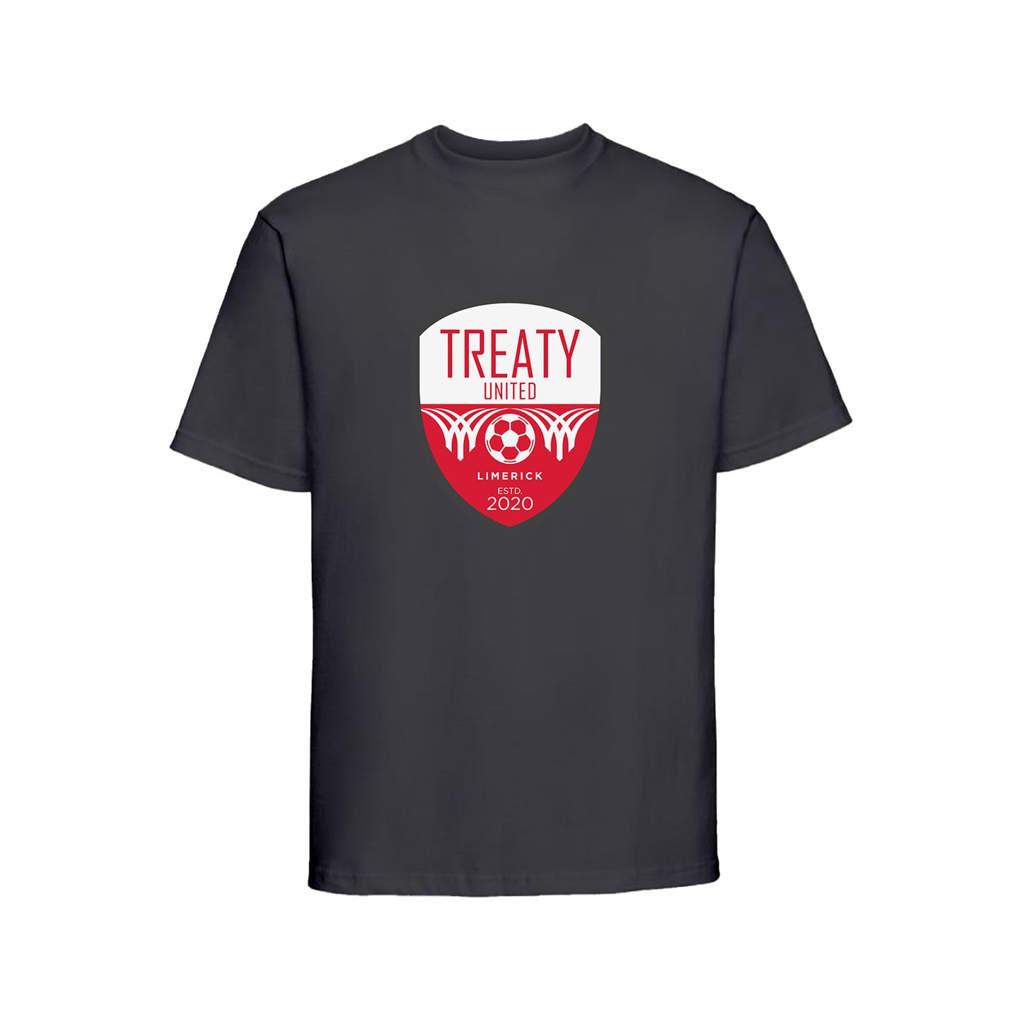 Treaty United Crested T-Shirt Black Kids
