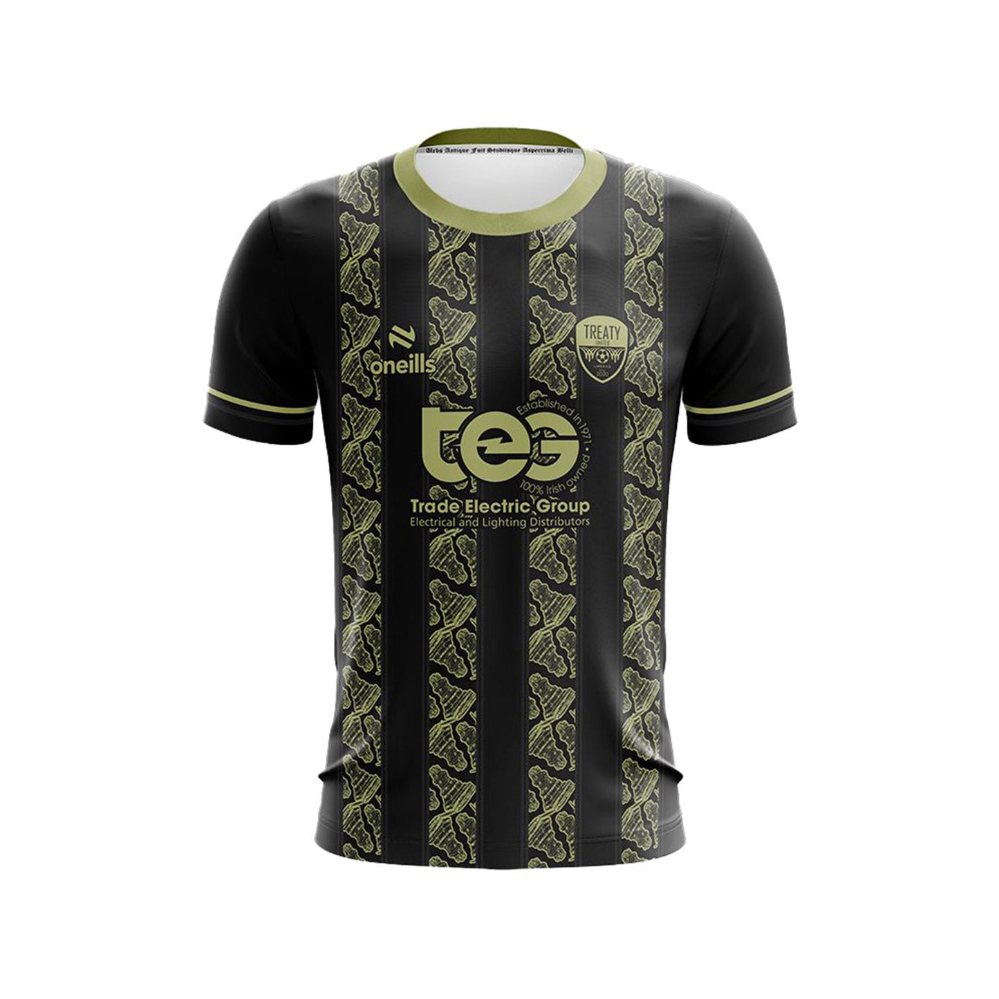 SALE 2025 Treaty United Men's Third Jersey BLACK